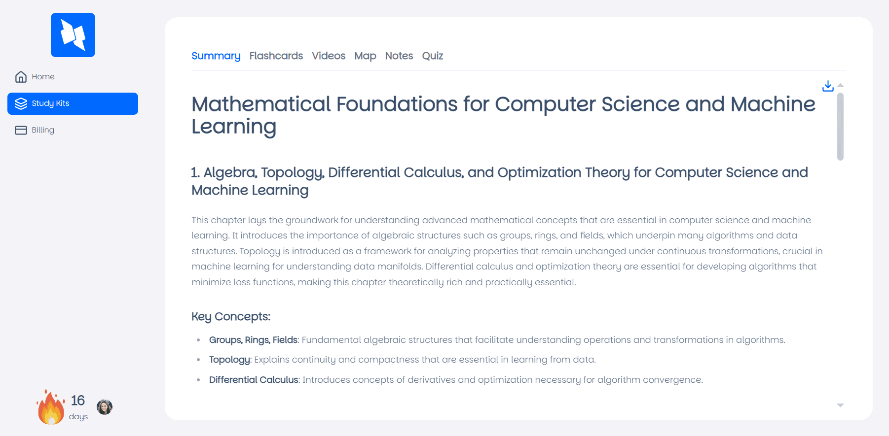 Product screenshot
